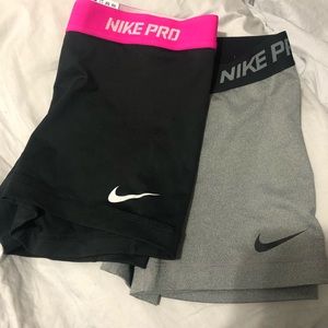 NIKE PRO COMPRESSION SPANDEX SHORTS